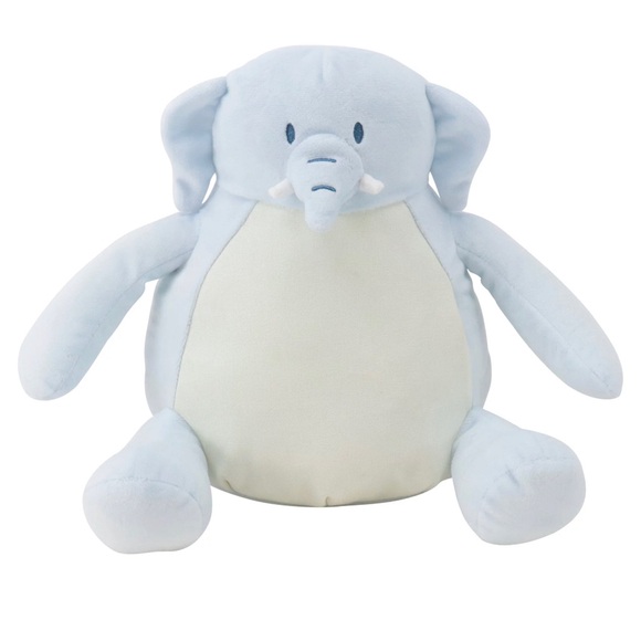 Animal Adventure® Bellydoodles Blue Elephant 11" Plush with LED Pen - Picture 1 of 4
